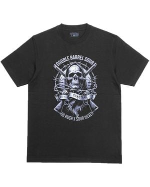 Gold & Honey Double Barrel T-Shirt - Black