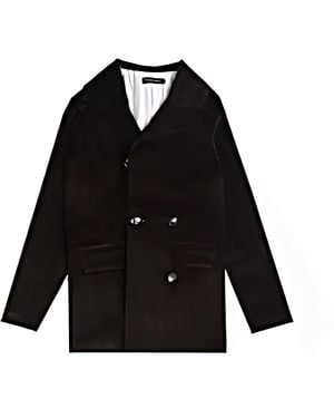 Rave on Trend Corduroy Blazer Fw26 - Black