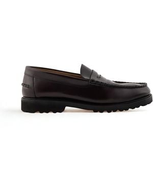Mariano Shoes Macedo Loafer Bordeaux - Black