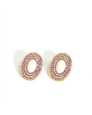 Ornare the Label Siren Earrings - Pink
