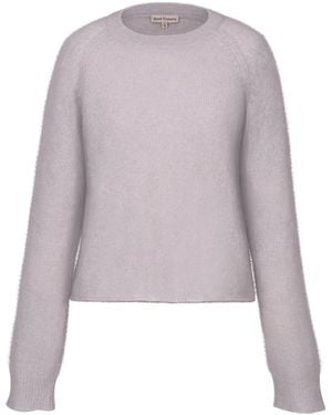 Anse Victorin Elaine Silk Cashmere Pullover - Purple