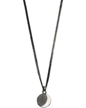 Zula Jewelry + Design Moon Waxing Necklace - Metallic