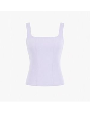 Sun Culture Salty Corset Top - Purple
