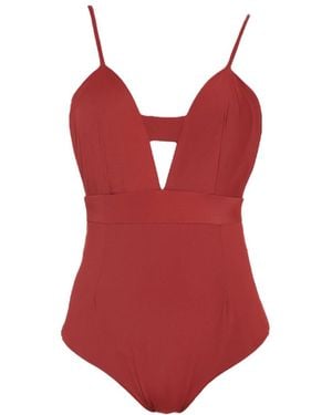 Rive & Rituel Micaela Bordeaux One Piece - Red