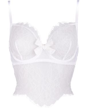 Noblesse Oblige Solstice Bustier - White