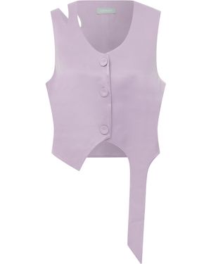 Cansu Xi Bella Vest - Purple