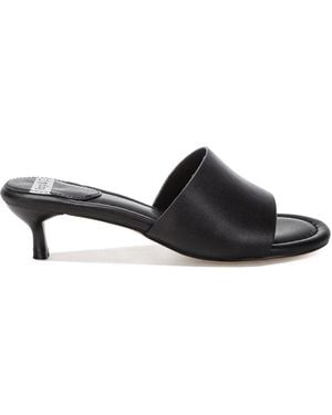 Rag & Co Vizzini Kitten Heel Sandals - Black