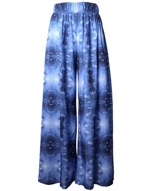 Babs Boutique NYC Wide Leg Pant - Blue
