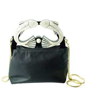 Gissa Bicalho Handmade Acrylic Bag Water Mirror - Black