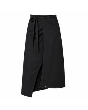 Yogi8Apparel Silent Glam Wrap Skirt - Black