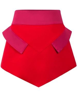 Tia Dorraine 'Business Meets Pleasure Fabric Belt - Red