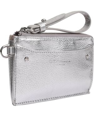 Paul Costelloe Zyrah Leather Purse - Grey