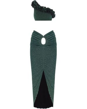 Nur Karaata Alexis Moon Sparkle Set - Green