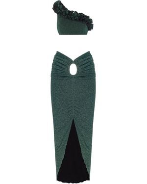 Nur Karaata Alexis Moon Sparkle Set - Green