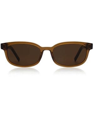 A.Kjærbede Charlie Sunglasses Smoke Transparent - Brown