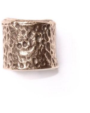 GYUNIA Enoki Single Ear Cuff Bronze - White