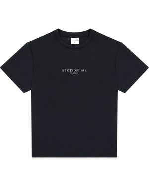 SECTION 101 Madison Tee - Black
