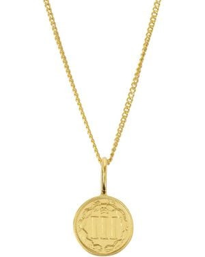 Katie Mullally American Coin Necklace - Metallic