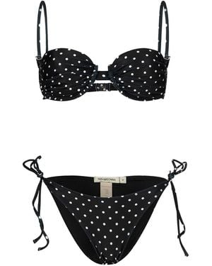 Paramidonna Daisy Polka Dot - Black