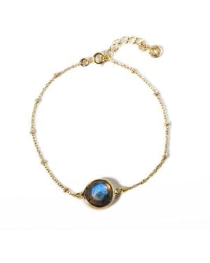 The Jewellery Store London Labradorite You Are Loved Bracelet - Metallic
