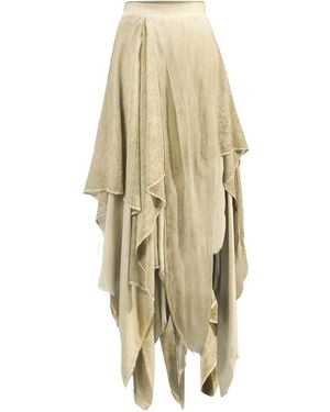 Zhenabia Neutrals Bia Skirt Vintage Lemon - Natural