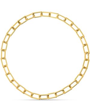 Amadeus Gia Large Link Necklace - Metallic