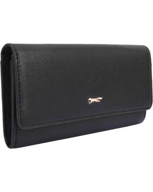 Paul Costelloe Accra Leather Wallet Purse - Black