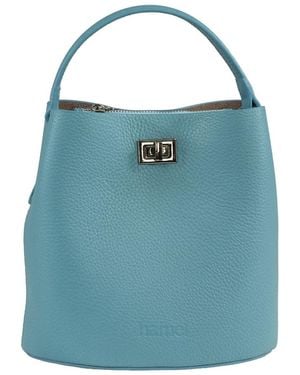 Hamel Atelier Riva Leather Crossbody Bag - Blue