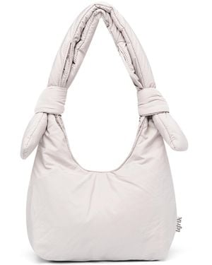 Lefrik Biwa Puffy Mini Fossil - White