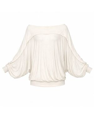 Yogi8Apparel Oversized Off The Shoulder Top - Black