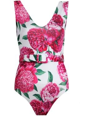 Nur Karaata Dahlia Swimsuit - Red