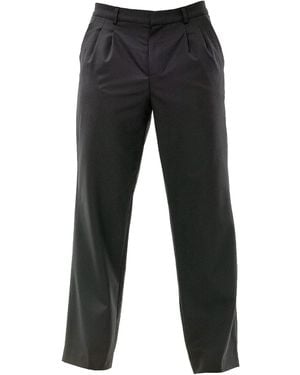 Maison Bogomil Straight Fit Trousers - Black