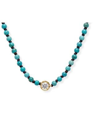Martina Rozenberg Smira Jewelry Duna Necklace - Blue