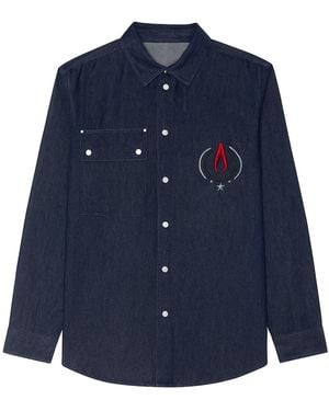 Born in Exile Denim Shirt - Blue
