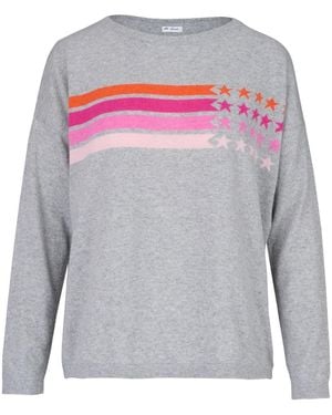 At Last Cashmere Mix Sweater - Gray