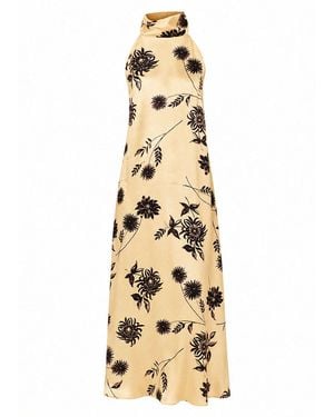Exquise Neutrals Bonnie Maxi Dress - Metallic