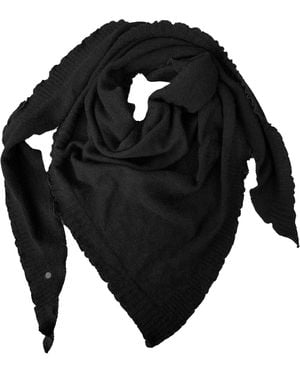 tirillm Palma Triangle Cashmere Scarf - Black