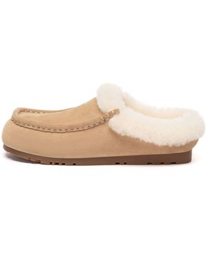 EverAu Australia Neutrals Creago Moccasins Slippers - Natural