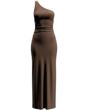 Alia Studio Séduction Maxi Dress - Brown