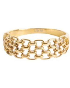 Lei & Mar Co. The Vienna Lace Ring - Metallic