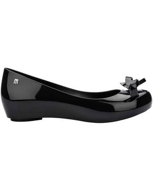 Melissa Ultragirl Bow Iii Ballet Flat - Black