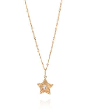 Nellou Jewellery Astrid Star Necklace - Metallic