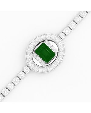 Maison De Gala Emerald Glow Bracelet - Green