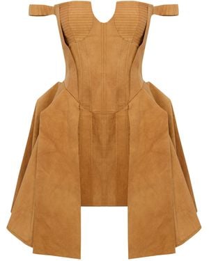 Pcfg Neutrals Corset Dress - Brown