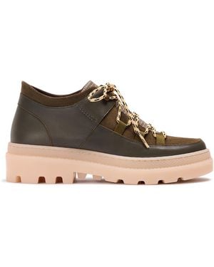 Naguisa Abra Oliva Check - Brown