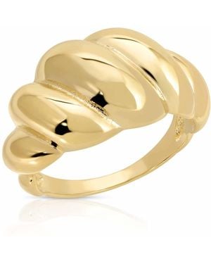Glamrocks Jewelry Venus Shell Ring - Metallic