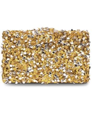 Simitri Golden Hour Clutch - Metallic
