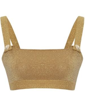 Peraluna Doris Knit Bralette - Natural