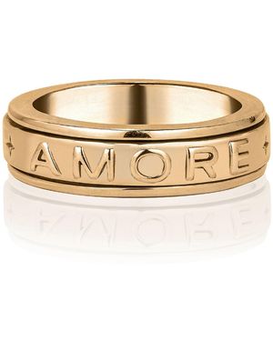 Charlotte's Web Jewellery Amore Vermeil Spinning Ring - Metallic