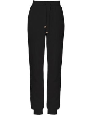 Otthie Jogger Cozy Knitted Pants - Black